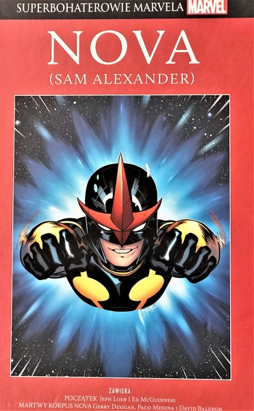 NOVA SAM ALEXANDER MARVEL LOEB MCGUINNESS NOWY 
