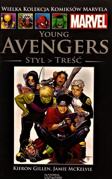 YOUNG AVENGERS STYL TREŚĆ MARVEL GILLEN MCKELVIE 