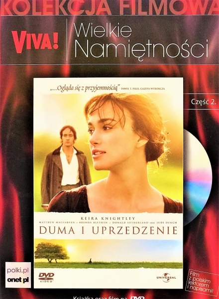 DUMA I UPRZEDZENIE DVD KNIGHTLEY MACFADYEN