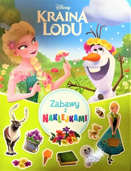 KRAINA LODU ZABAWY Z NAKLEJKAMI DISNEY 