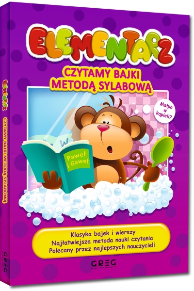 ELEMENTARZ CZYTAMY BAJKI METODĄ SYLABOWĄ KARCZMARSKA