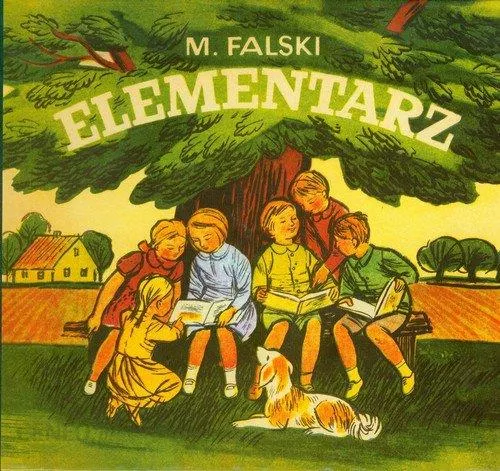 ELEMENTARZ M FALSKI REPRINT 1971 EDUKACJA TWARDA 