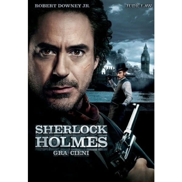 SHERLOCK HOLMES GRA CIENI DVD DOWNEY JR LAW 