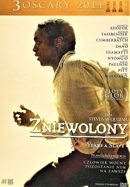 ZNIEWOLONY DVD EJIOFOR FASSBENDER CUMBERBATCH 