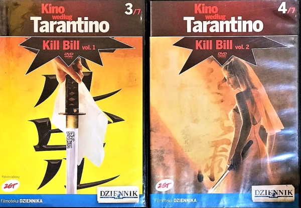 KILL BILL VOL 1-2 TARANTINO THURMAN APART 