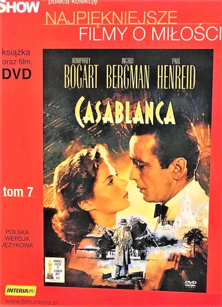 CASABLANCA DVD BOGART BERCMAN HENREID 