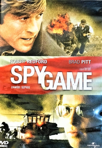 SPY GAME DVD PITT REDFORD SCOTT 