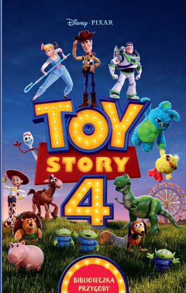 TOY STORY 4 BIBLIOTECZKA PRZYGODY NOWA