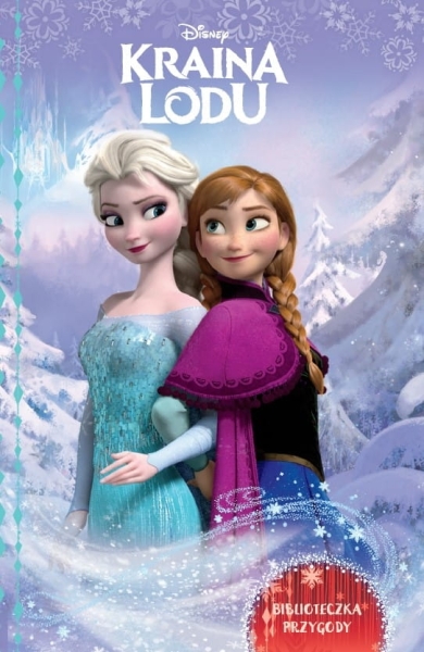 KRAINA LODU BIBLIOTECZKA PRZYGODY DISNEY NOWA