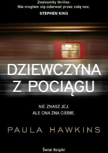DZIEWCZYNA Z POCIĄGU PAULA HAWKINS NOWA 