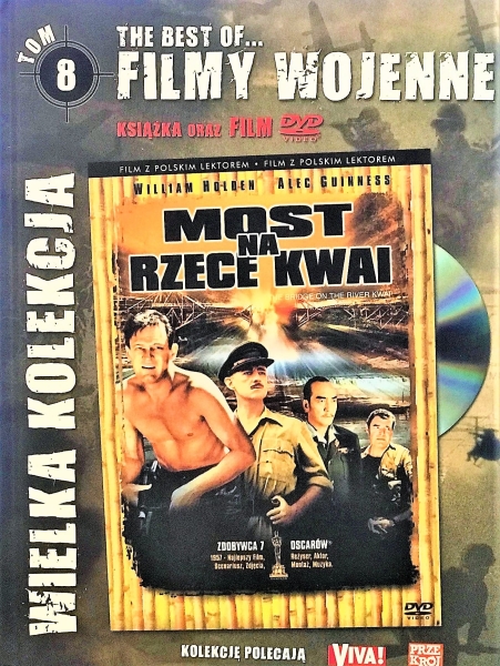 MOST NA RZECE KWAI DVD HOLDEN GUINNESS 