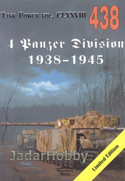 MILITARIA 438 4 PANZER DIVISION 1938-1945 J LEDWOCH NOWA