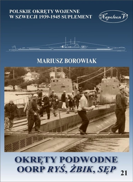 OKRĘTY PODWODNE OORP RYŚ ŻBIK SĘP M BOROWIAK NOWA