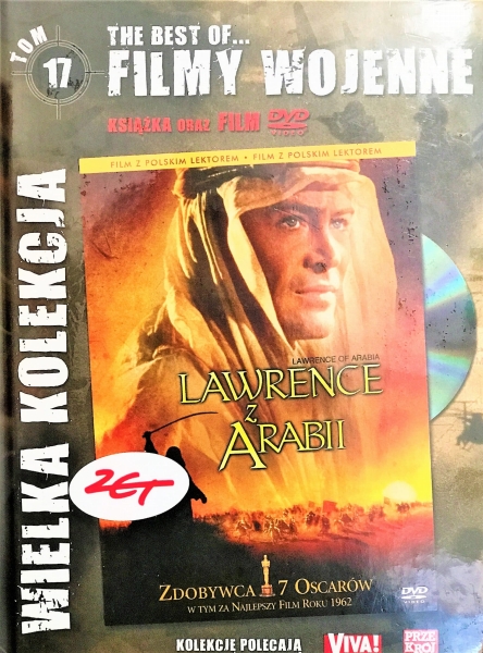 LAWRENCE Z ARABII DVD QUINN O'TOOLE GUINNESS FOLIA 