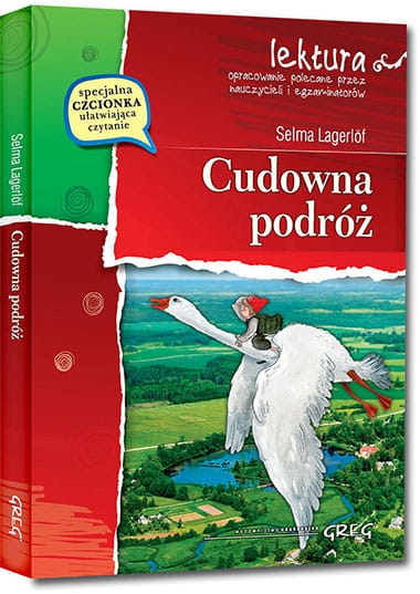 CUDOWNA PODRÓŻ Z OPRACOWANIEM SELMA LAGERLOF NOWA