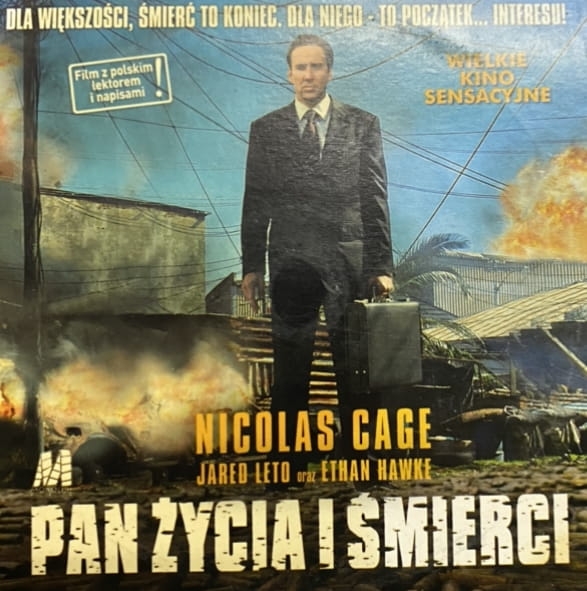 PAN ŻYCIA I ŚMIERCI DVD NICOLAS CAGE 