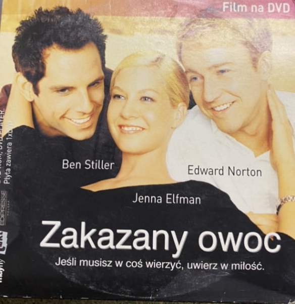 ZAKAZANY OWOC DVD BEN STILLER JENNA ELFMAN 