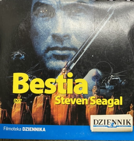 BESTIA DVD STEVEN SEAGAL MCSHANE LEW SREBREV 