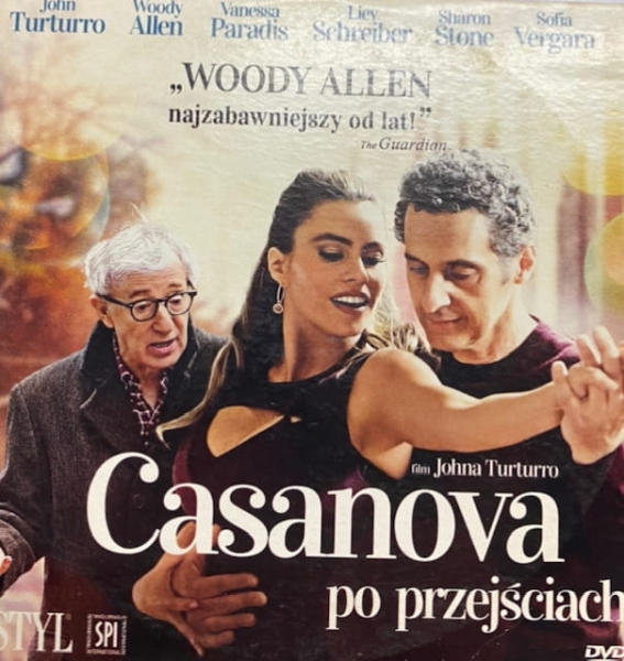 CASANOVA PO PRZEJŚCIACH DVD ALLEN STONE VERGARA 