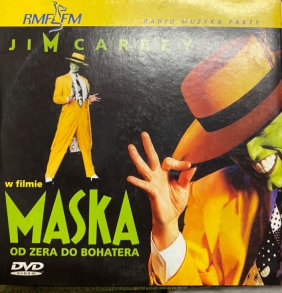 MASKA DVD JIM CARREY RIEGERI GREENE 