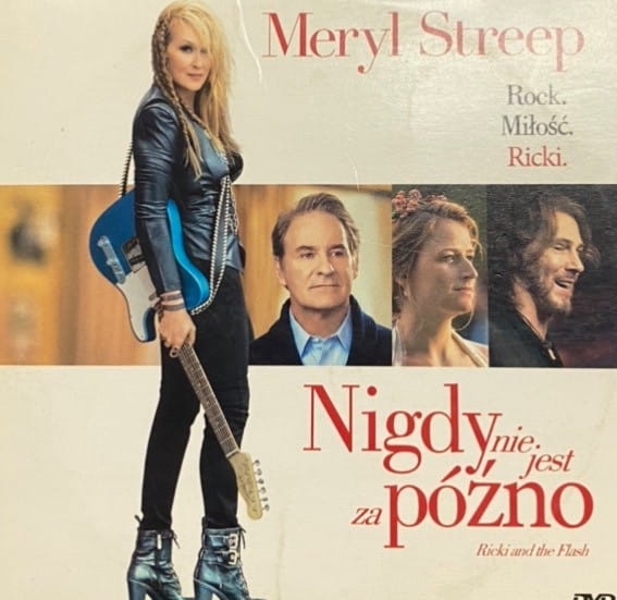 NIGDY NIE JEST ZA PÓŹNO DVD STREEP 