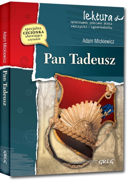 PAN TADEUSZ Z OPRACOWANIEM ADAM MICKIEWICZ NOWA