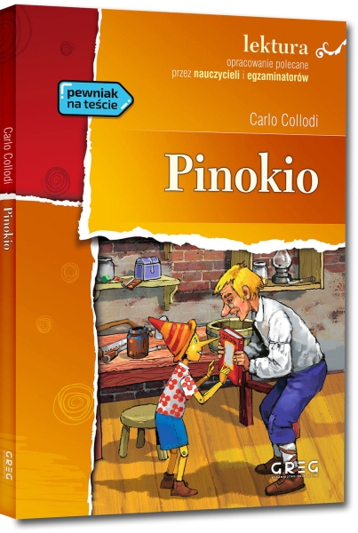 PINOKIO Z OPRACOWANIEM CARLO COLLODI NOWA