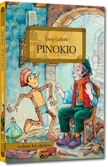 PINOKIO Z OPRACOWANIEM CARLO COLLODI NOWA