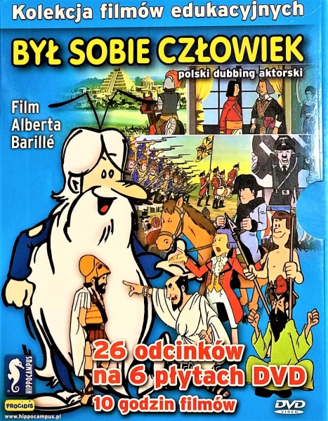 BYŁ SOBIE CZŁOWIEK DVD BOX BARILLE PL DUBBING 