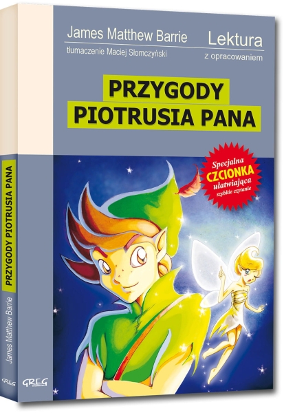 PRZYGODY PIOTRUSIA  PANA Z OPRAC MATTHEW BARRIE NOWA