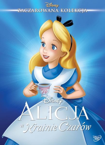 ALICJA W KRAINIE CZARÓW DISNEY DVD NOWA