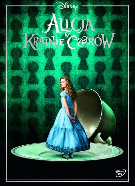 ALICJA W KRAINIE CZARÓW DISNEY DVD NOWA