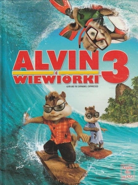 ALVIN I WIEWIÓRKI 3 DVD NOWA