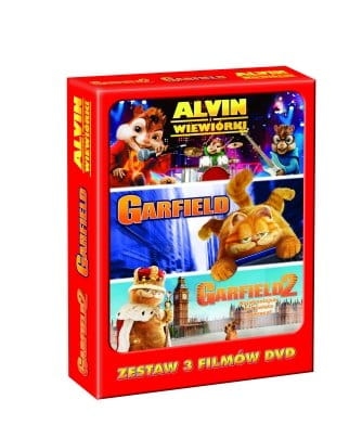 ALVIN I WIEWIÓRKI GARFIELD GARFIELD 2 NOWA