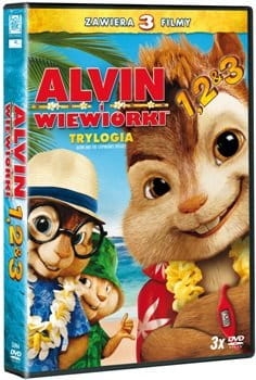 ALVIN I WIEWIÓRKI TRYLOGIA BOX 3DVD NOWA