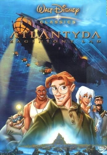 ATLANTYDA ZAGINIONY LĄD DISNEY DVD 