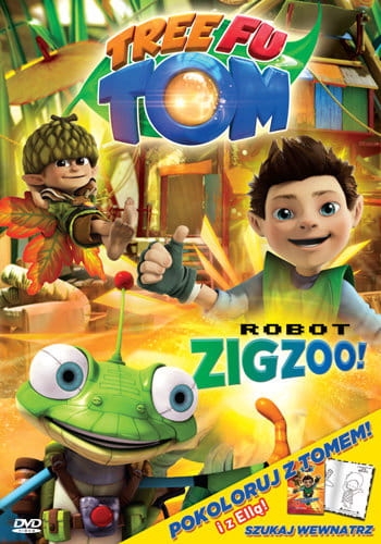 TRRE FU TOM ROBOT ZIGZOO DVD NOWA