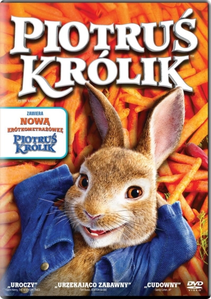 PIOTRUŚ KRÓLIK DVD NEILL HURLEY BYRNE NOWA