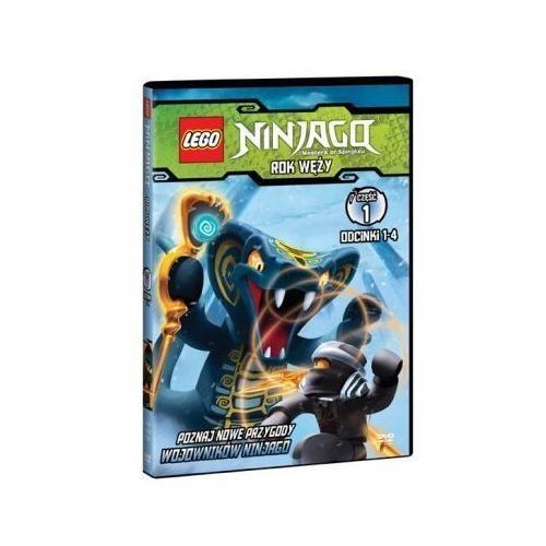 LEGO NINJAGO ROK WĘŻY DVD CZ 1 ODC 1-4 