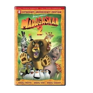 MADAGASKAR 2 WYDANIE SPECJALNE DVD DIMAGGIO NOWA