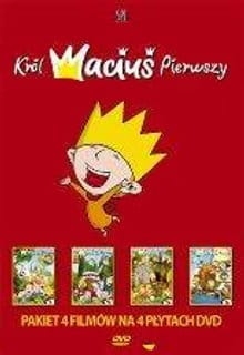 KRÓL MACIUŚ PIERWSZY BOX 4DVD SANDER KRYLL NOWA 