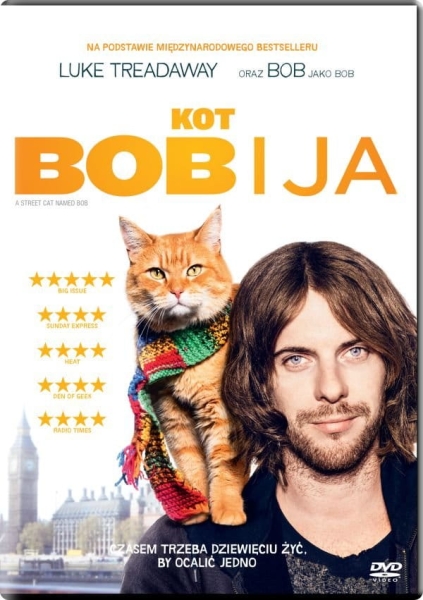 KOT BOB I JA DVD NOWA