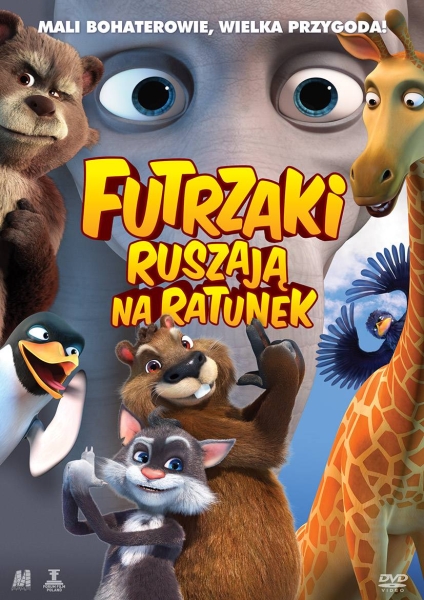 FUTRZAKI RUSZAJĄ NA RATUNEK DVD NOWA