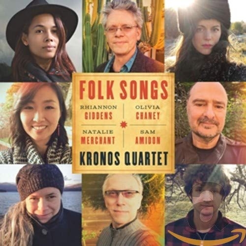 FOLK SONGS KRONOS QUARTET CHANEY AMIDON CD NOWA