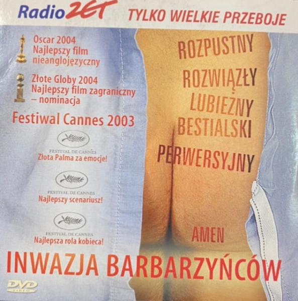 INWAZJA BARBARZYŃCÓW DVD GIRARD ROUSSEAU CROZE