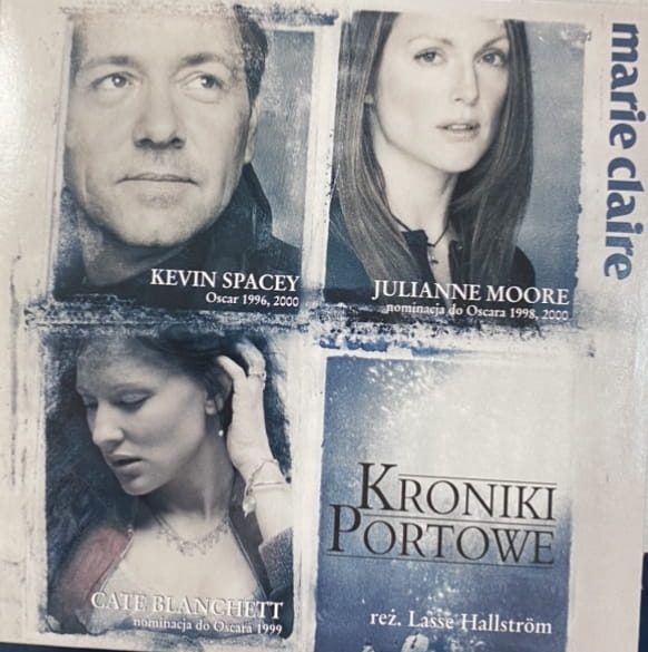 KRONIKI PORTOWE DVD SPACEY MOORE BLANCHETT 