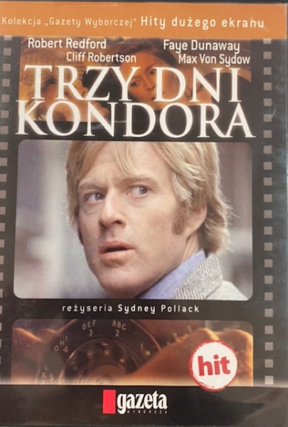 TRZY DNI KONDORA DVD REDFORD ROBERTSON SYDOW