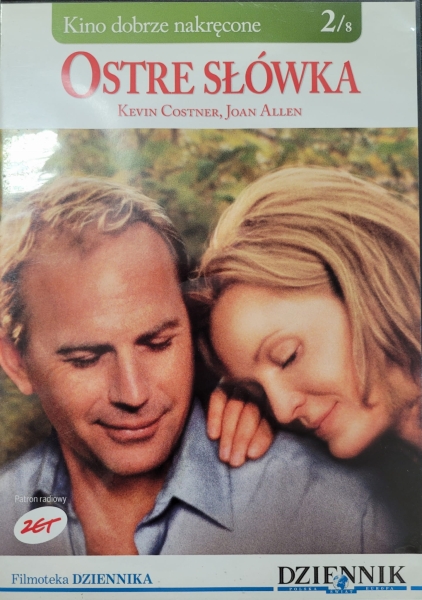 OSTRE SŁÓWKA DVD COSTNER ALLEN CHRISTENSEN NOWA