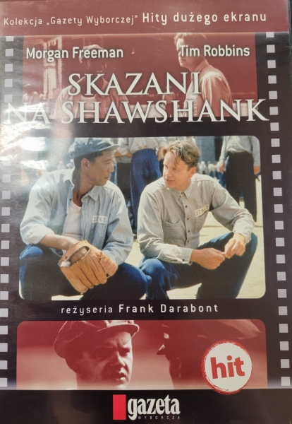 SKAZANI NA SHAWSHANK DVD FREEMAN ROBBINS NOWA
