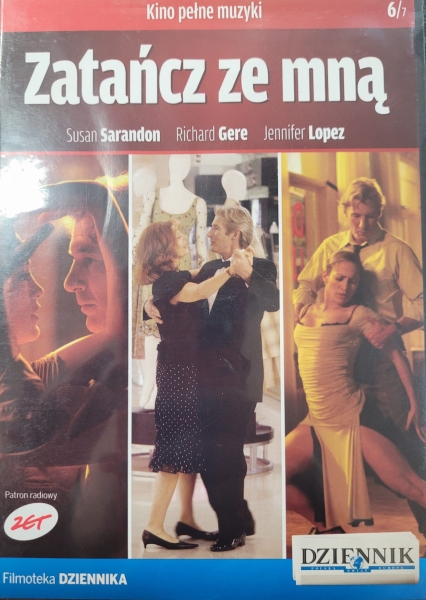 ZATAŃCZ ZE MNĄ DVD SARANDON GERE LOPEZ